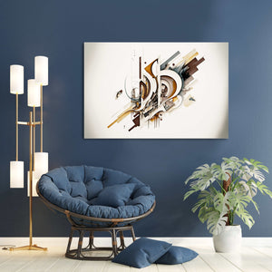 Modern Geometric Abstract Wall Art | MusaArtGallery™ 