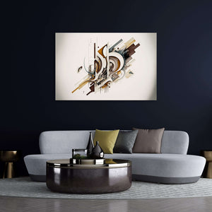 Modern Geometric Abstract Wall Art | MusaArtGallery™ 