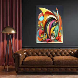 Modern Geometric Abstract Art | MusaArtGallery™ 