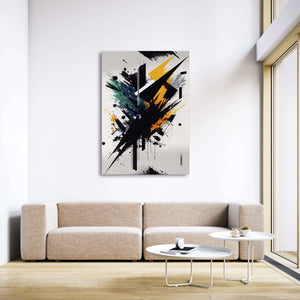 Modern Green Abstract Wall Art | MusaArtGallery™