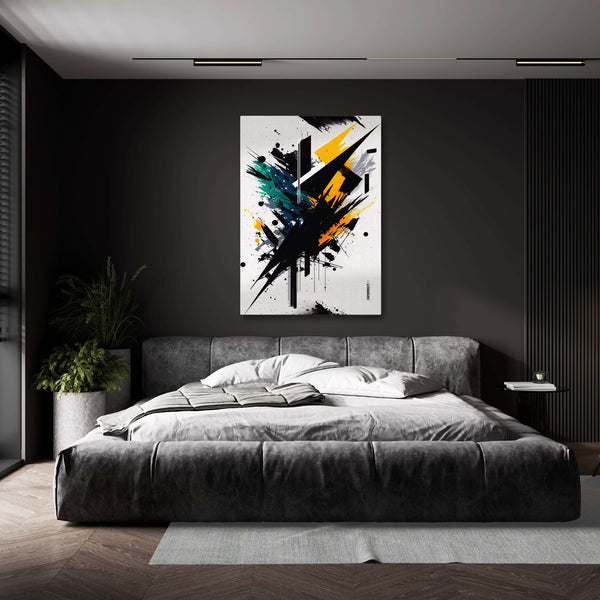 Modern Green Abstract Wall Art | MusaArtGallery™