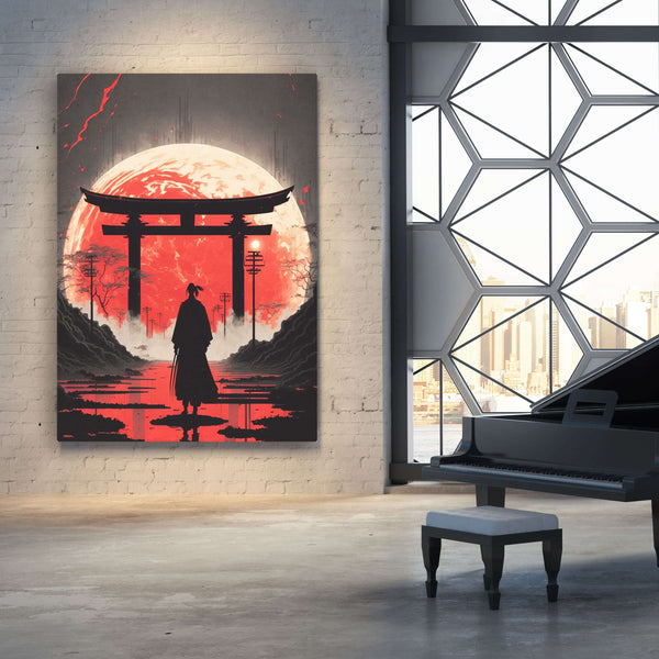 Moon Japanese Wall Art | MusaArtGallery™ 