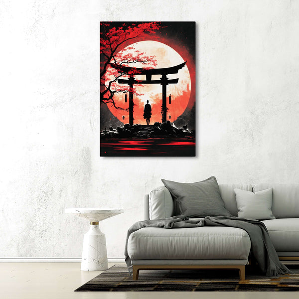 Moon Japanese Wall Decor | MusaArtGallery™