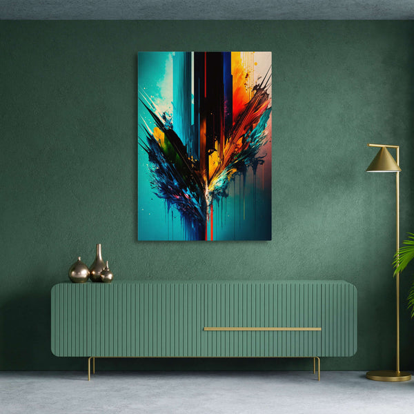 Large colorful abstract wall art | MusaArtGallery™ 