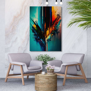 Large colorful abstract wall art | MusaArtGallery™ 