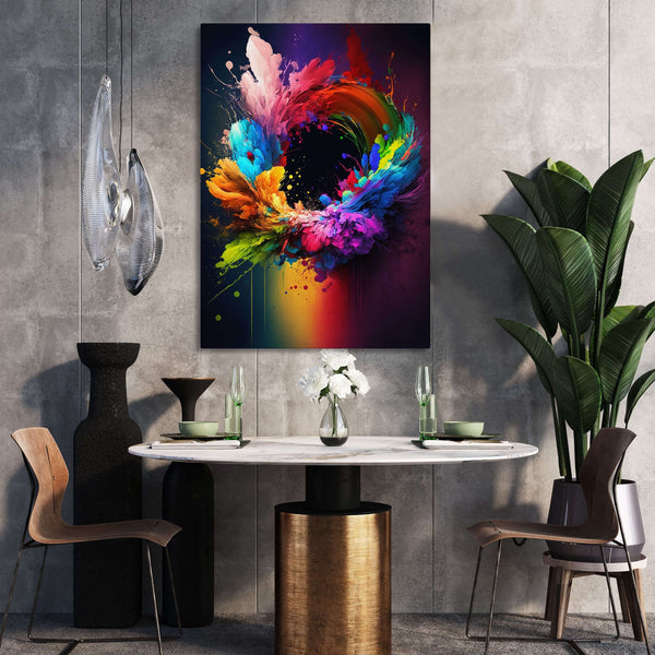 Multi Colored Abstract Art | MusaArtGallery™