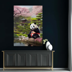Panda Japanese Wall Art | MusaArtGallery™ 