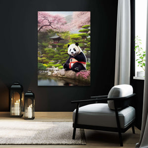 Panda Japanese Wall Art | MusaArtGallery™ 