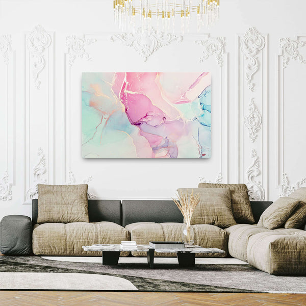 Pink Marble Wall Art | MusaArtGallery™