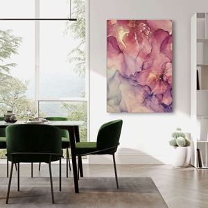 Pink Summer Abstract Art | MusaArtGallery™