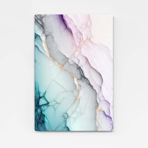 Pink and Blue Abstract Art | MusaArtGallery™ 