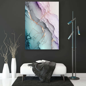 Pink and Blue Abstract Art | MusaArtGallery™ 