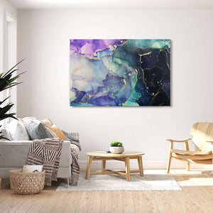 Purple Marble Art | MusaArtGallery™ 