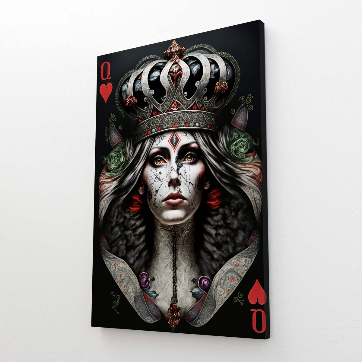 king and queen of hearts artwork