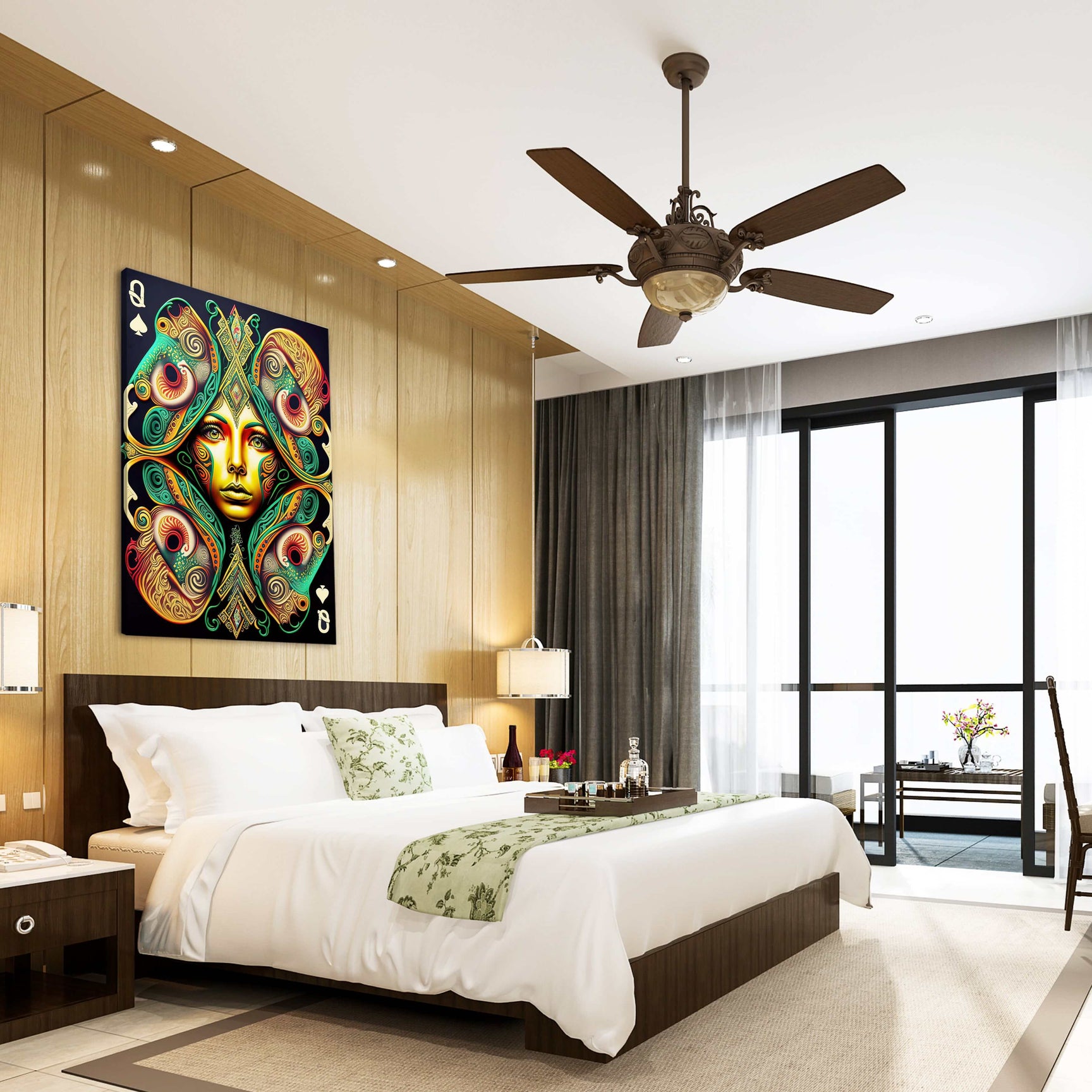 Queen of Spades Wall Art | MusaArtGallery™