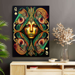 Queen of Spades Wall Art | MusaArtGallery™