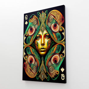 Queen of Spades Wall Art | MusaArtGallery™