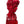 Red David Head Sculpture