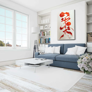 Red Kanji Wall Art | MusaArtGallery™