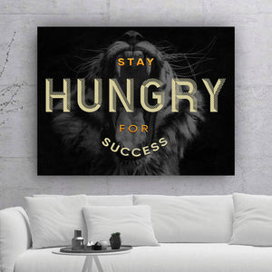 Stay Hungry Canvas