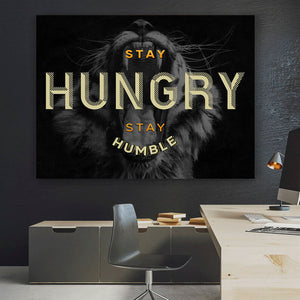 Stay Hungry Canvas