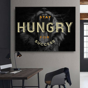 Stay Hungry Canvas