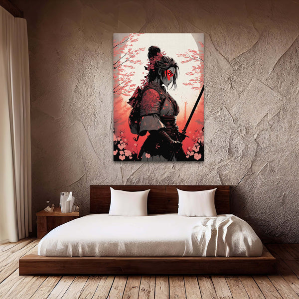 Samurai Geisha Wall Art | MusaArtGallery™ 