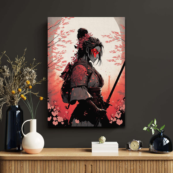 Samurai Geisha Wall Art | MusaArtGallery™ 