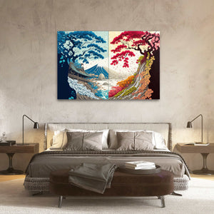 Seasons Japanese Wall Decor | MusaArtGallery™