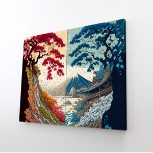 Seasons Japanese Wall Decor | MusaArtGallery™