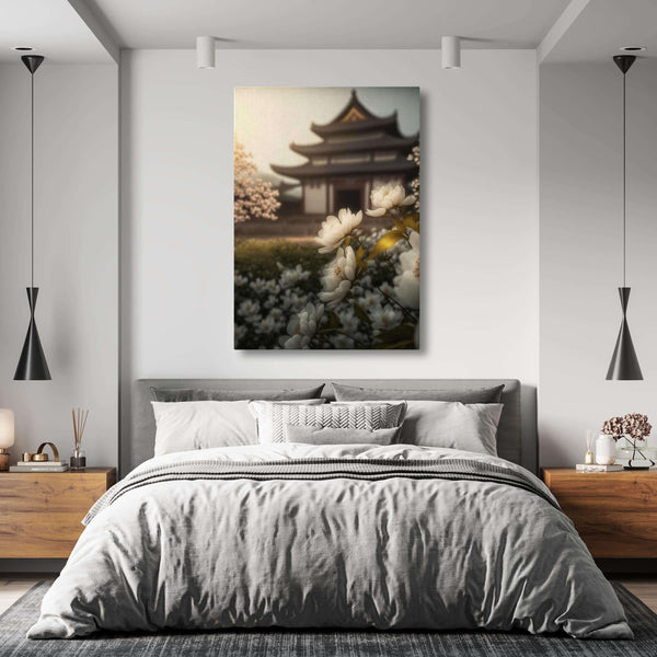 Temple Japanese Canvas Art | MusaArtGallery™
