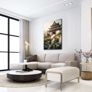 Temple Japanese Canvas Art | MusaArtGallery™