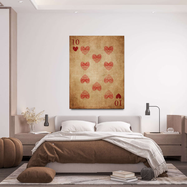 Ten of Hearts Wall Art | MusaArtGallery™