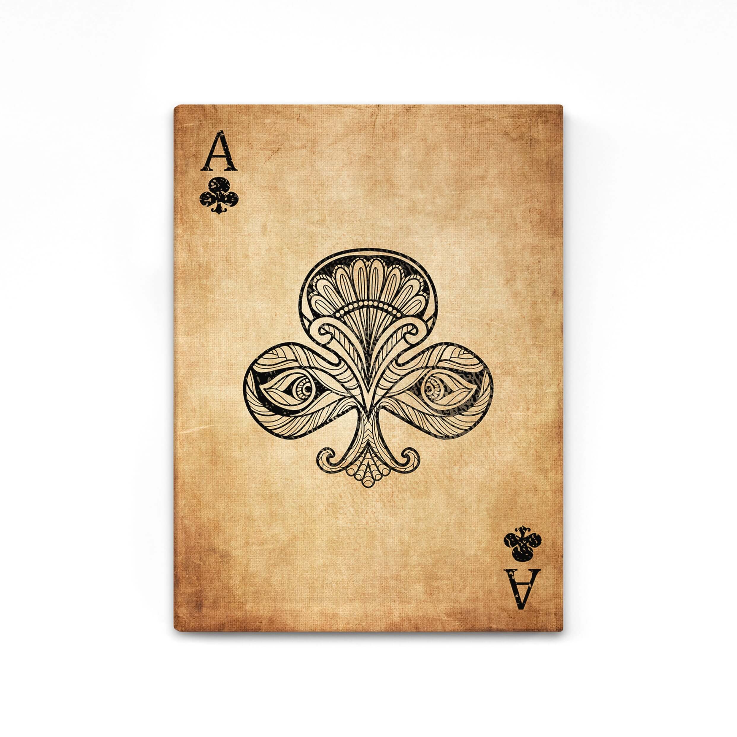 ace playing cards designs