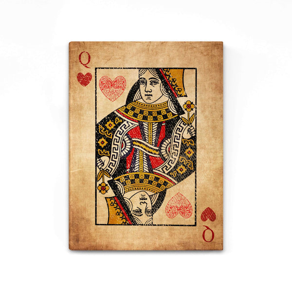 Vintage Queen of Hearts Art  MusaArtGallery™