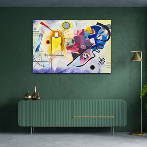 Wassily Kandinsky Yellow Red Blue | MusaArtGallery™