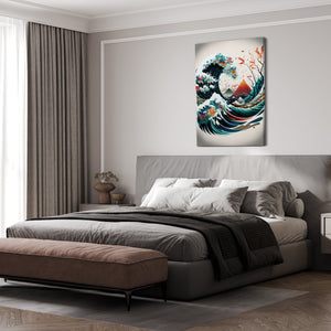 Wave Japanese Wall Art | MusaArtGallery™ 