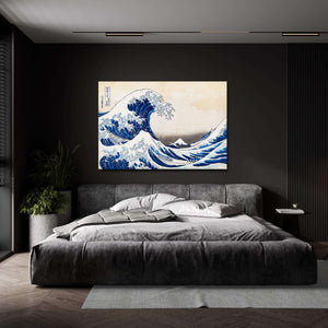 Wave Japanese Wall Decor | MusaArtGallery™ 