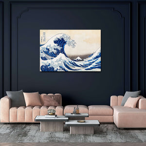 Wave Japanese Wall Decor | MusaArtGallery™ 
