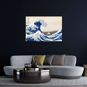 Wave Japanese Wall Decor | MusaArtGallery™ 