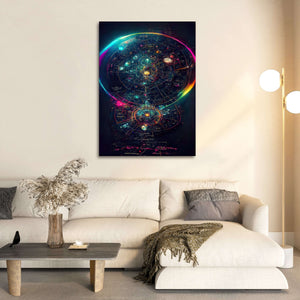 Wormhole Canvas Print