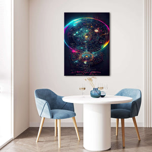 Wormhole Canvas Print