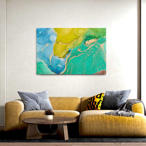 Yellow Marble Art | MusaArtGallery™