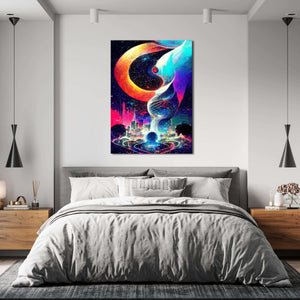 Abstract DMT Canvas Print