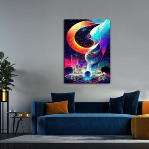 Abstract DMT Canvas Print