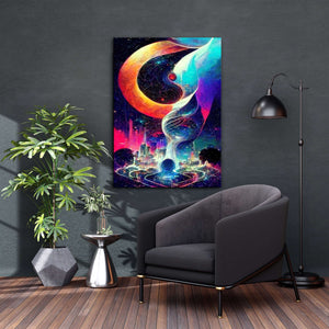 Abstract DMT Canvas Print