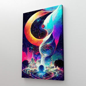 Abstract DMT Canvas Print