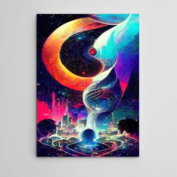 Abstract DMT Canvas Print