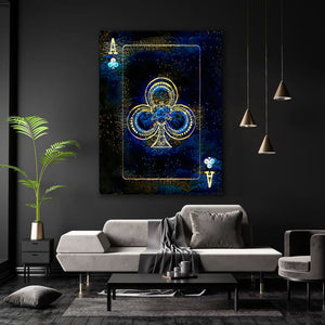 Ace of Clubs Art | MusaArtGallery™