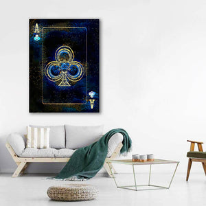 Ace of Clubs Art | MusaArtGallery™